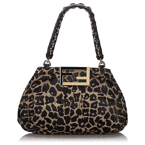 fendi leopard print bag